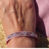 Bracelet mini triangle Rose poudré