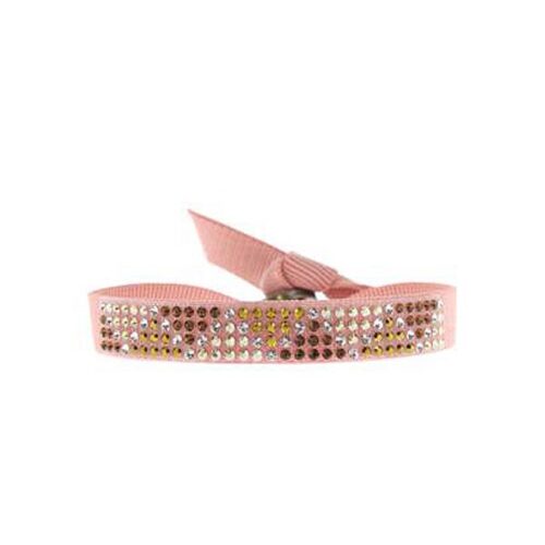 Bracelet mini triangle Rose poudré