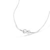 Collier argent noeud marin en argent 925