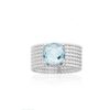 Bague argent 925 pierre aigue marine Bague argent 925 pierre aigue marine