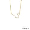 Collier constellation Gémeaux