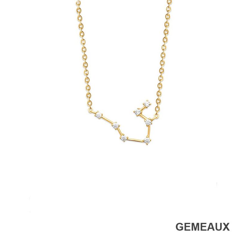 Collier constellation Gémeaux