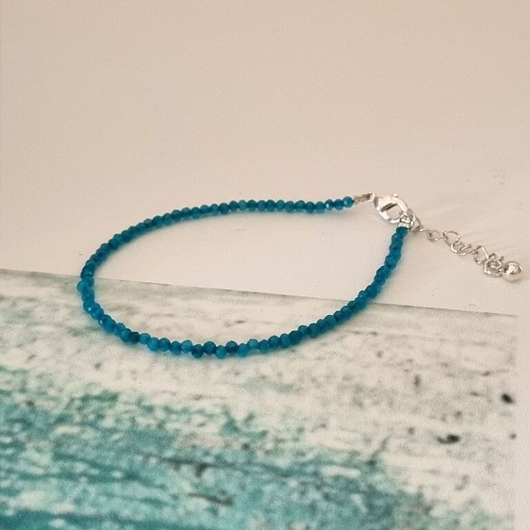 Bracelet fin Apatite