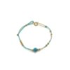 Bracelet fil Perle Apatite