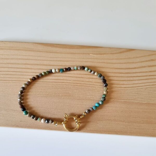 Bracelet Pierre Turquoise africaine