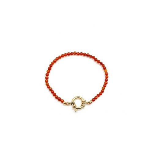 Bracelet Agate Rouge