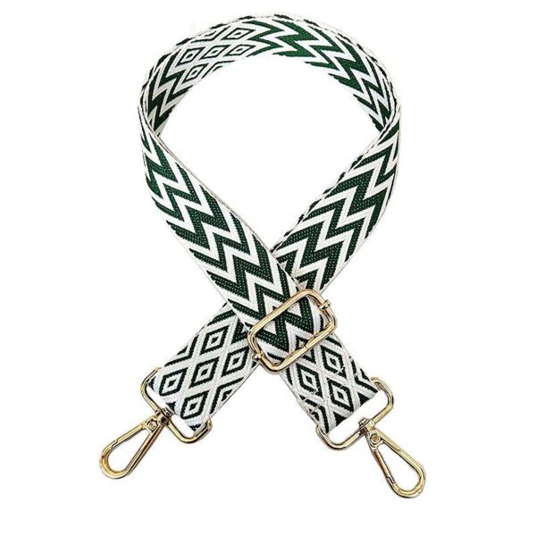 Sangle pour Sac Motif Vert