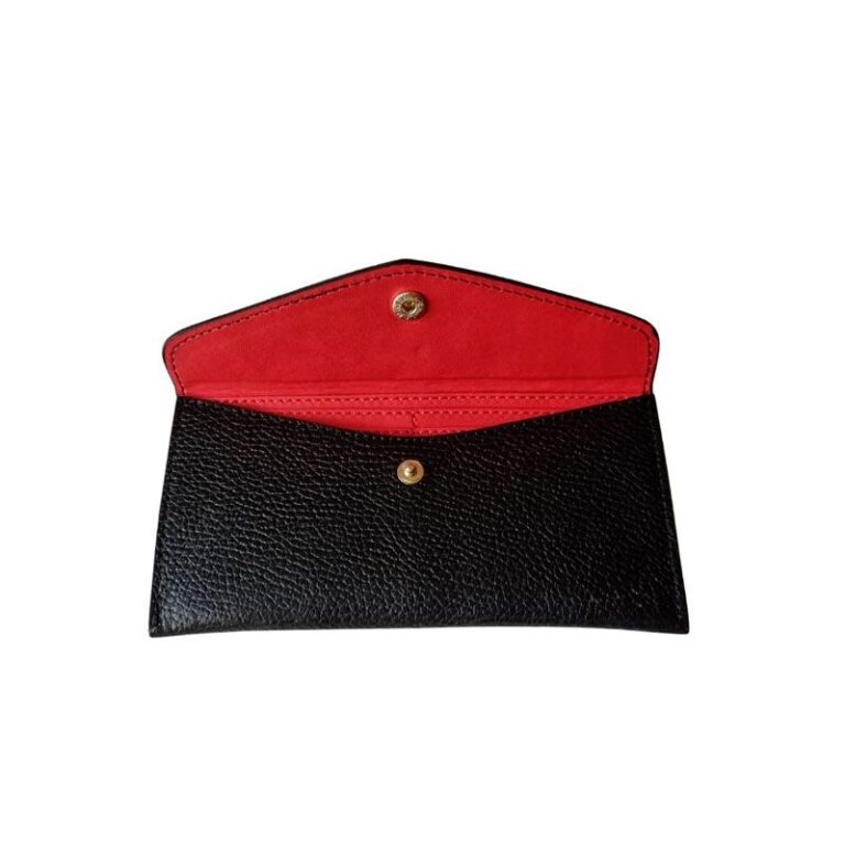 Porte Cartes Cuir Noir