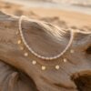 collier double rang perles d'eau collier double rang perles d'eau