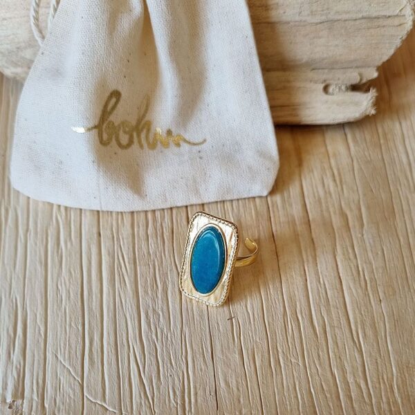 bague pierre apatite