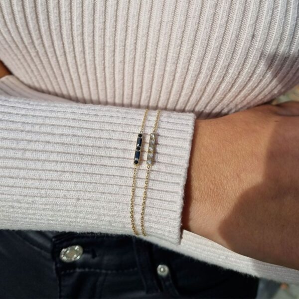 bracelet honore oxyde de zirconium