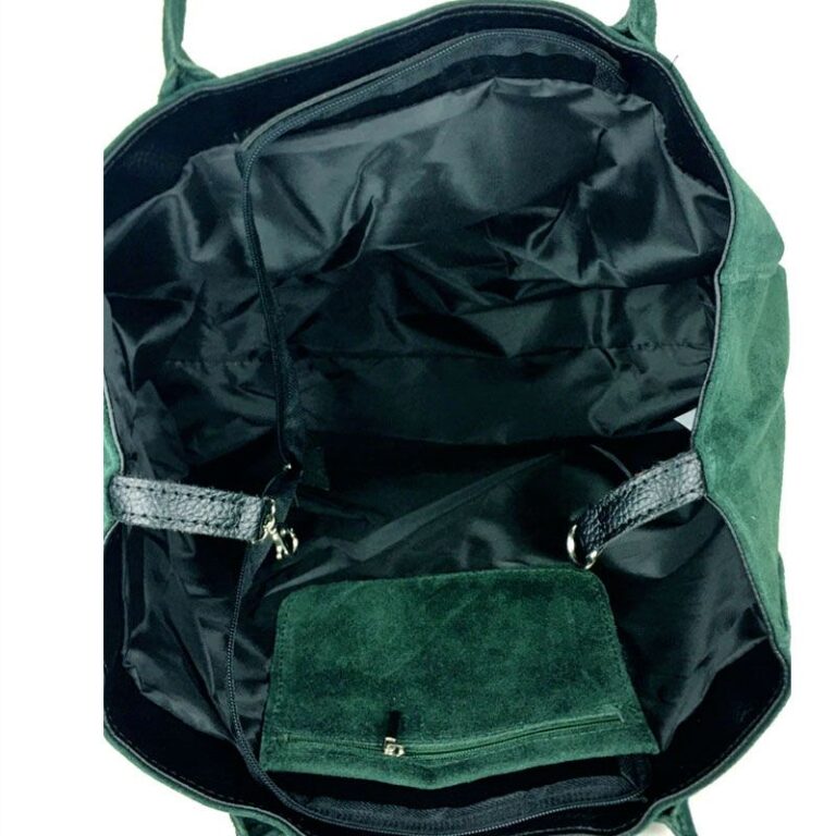 Cabas Daim Vert sapin