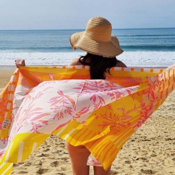 Paréo Brigitte Bardot Esterel rose