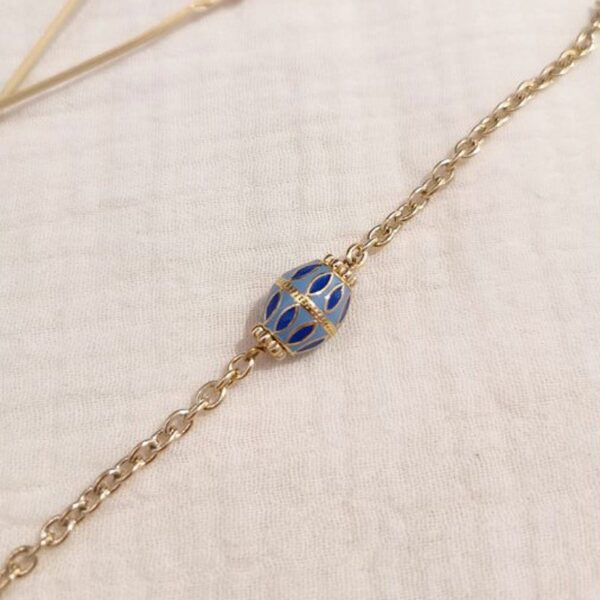 Bracelet Grigri Bleu