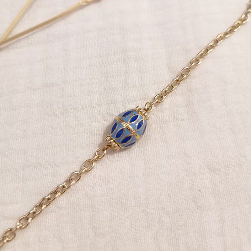 Bracelet Grigri Bleu