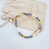 Bracelet Surf Noamie gris