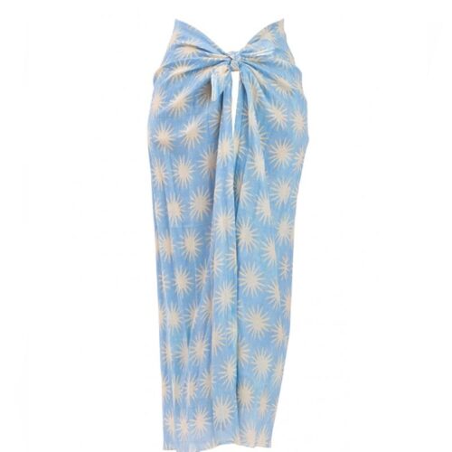 Paréo Soleil bleu ciel