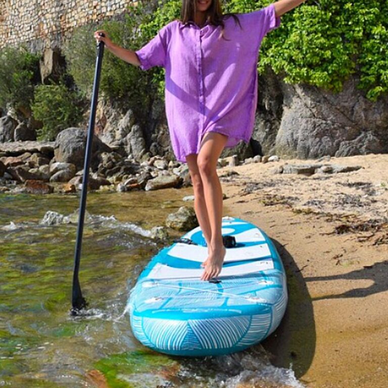 Chemise de plage oversize lavande