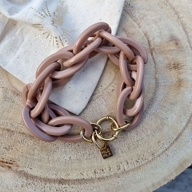 Bracelet résine Cappuccino