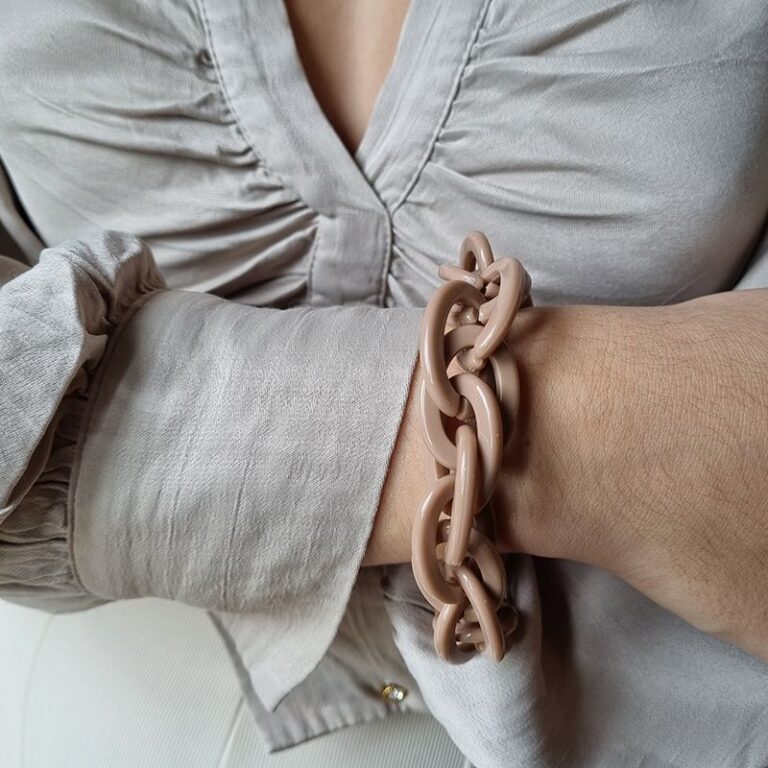 Bracelet résine Cappuccino