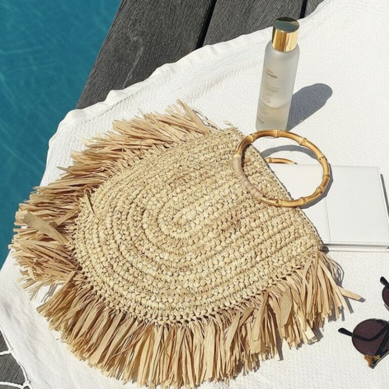 sac d'été paille ibiza