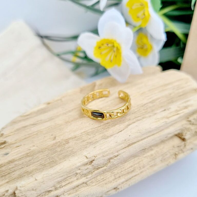 Bague Pierre Onyx