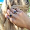 bague lapis lazuli bohm