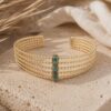 bracelet jonc ayden turquoise africaine bracelet jonc ayden turquoise africaine