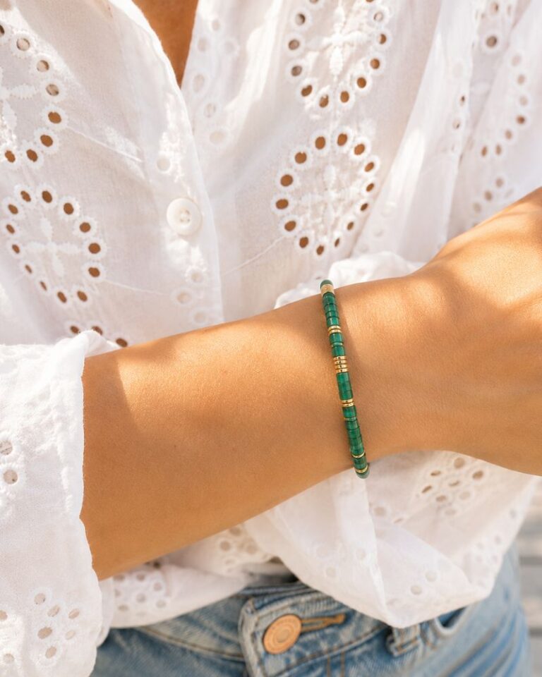 bracelet olivine agate verte bracelet olivine agate verte
