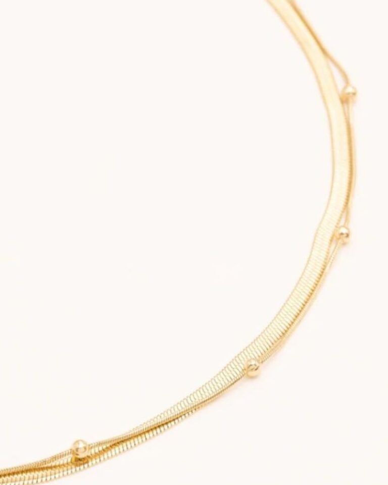 collier 2 rangs imane