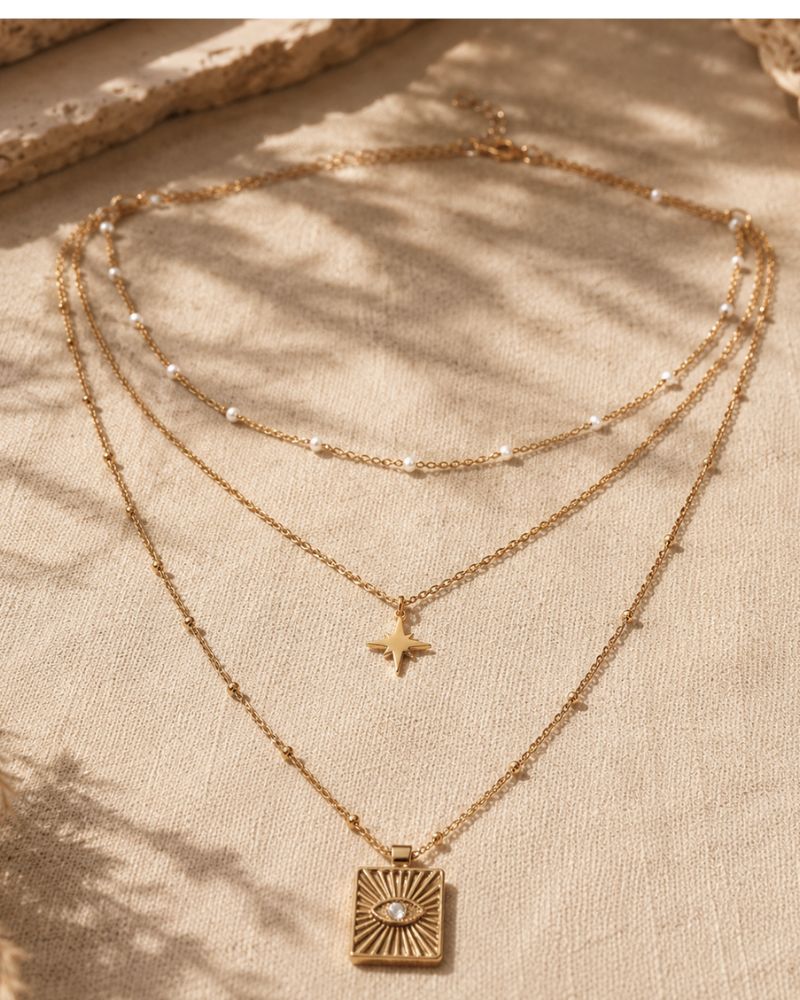 collier multirang isia