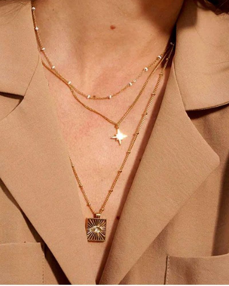 collier multirang isia