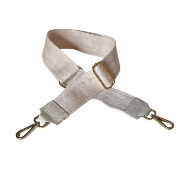 Sangle de sac beige