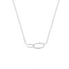 Collier double anneau Ellipse