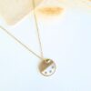 Collier solaire étoiles nacre