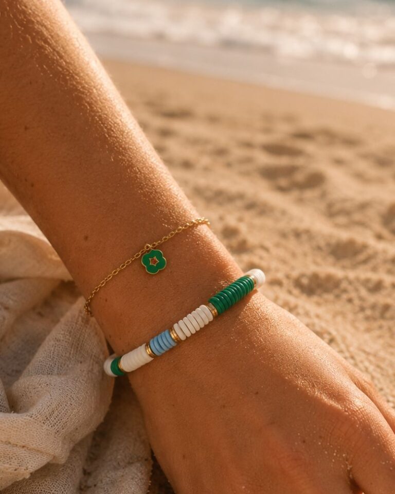 bracelet shera vert/bleu bracelet shera vert/bleu