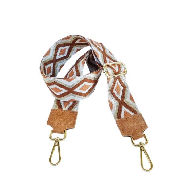 Sangle bandoulière sac camel