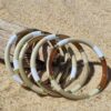 bracelet corne de buffle trio nude
