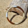 bracelet corne de buffle trio nude