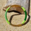 Bracelet corne de buffle trio Jungle