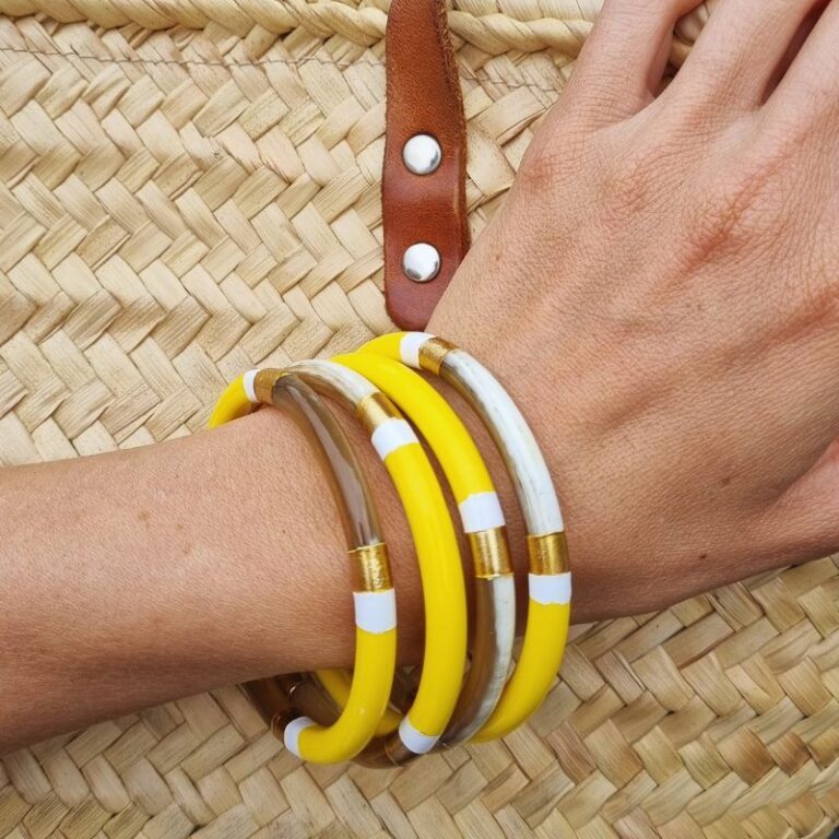 bracelet corne lemon