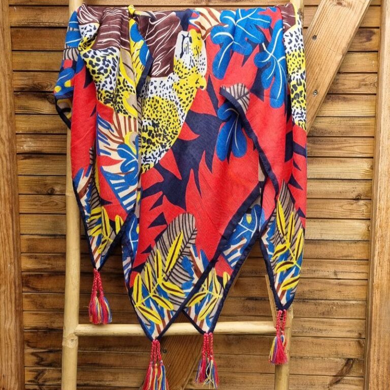 Carré Panthère sur son rocher