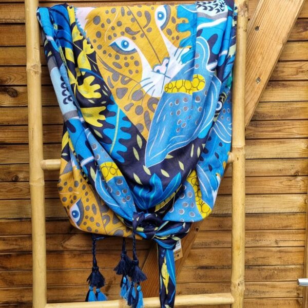 Carré panthere et toucan