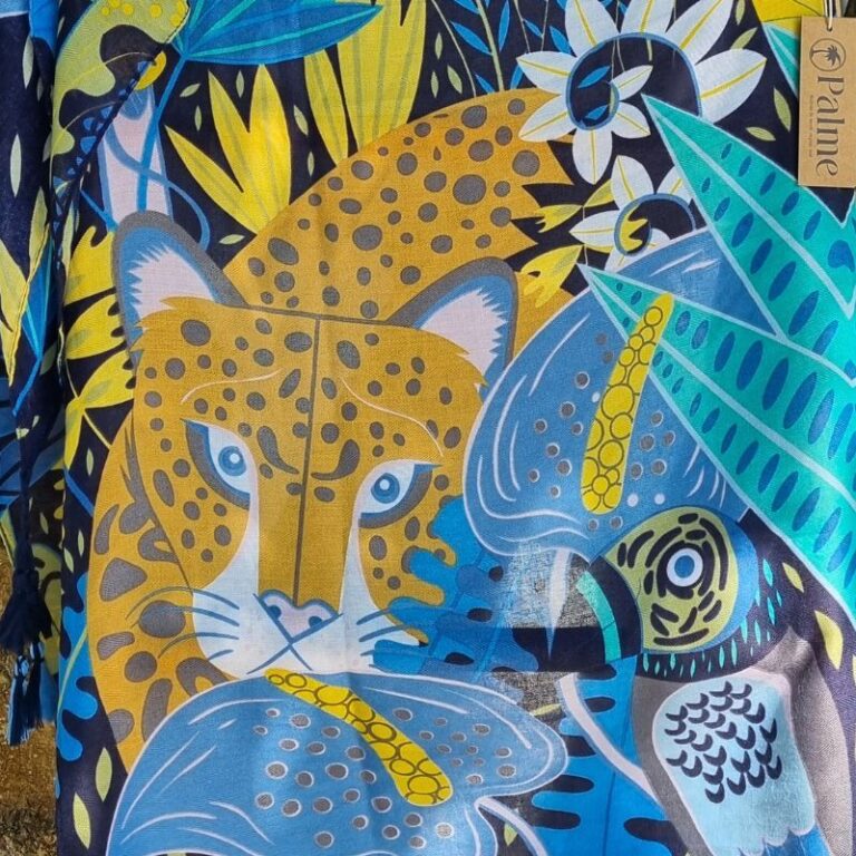 etole carré panthere et toucan