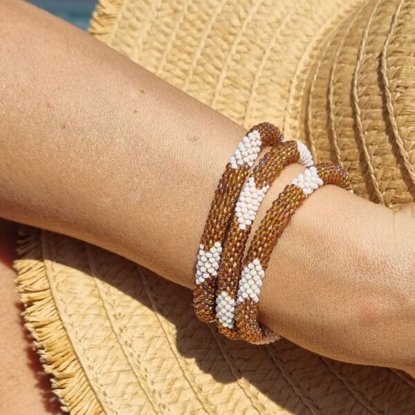 bracelet népalais camel