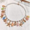 Collier coquillages & étoile de mer