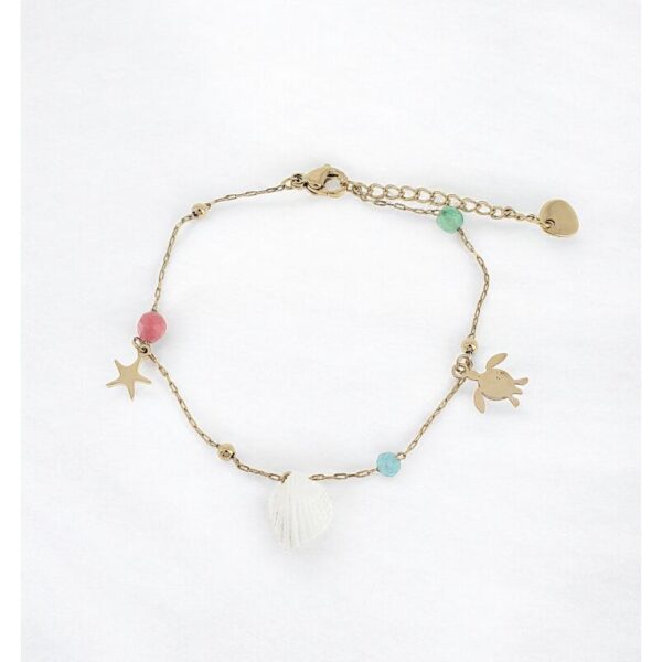 Bracelet fin breloques été