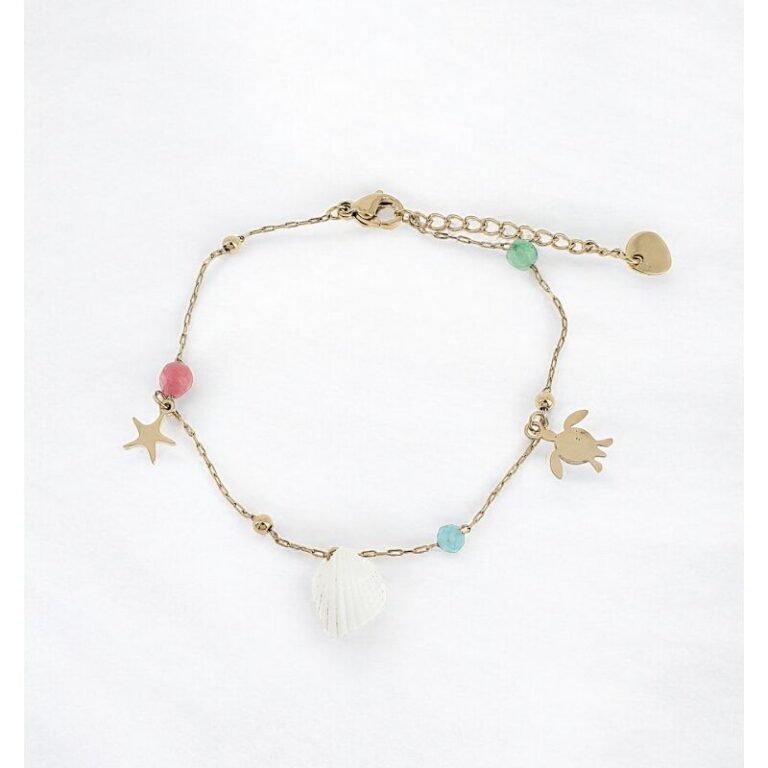 Bracelet fin breloques été