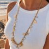 collier sautoir coquillages collier sautoir coquillages bijou été mile mila