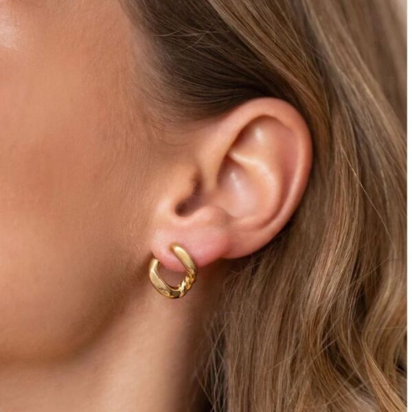 boucles d'oreilles forme losange